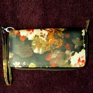 Floral wallet